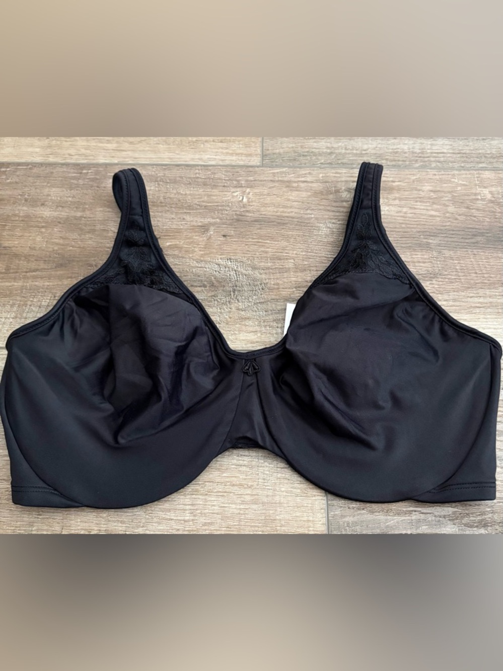 Bali Black Full Coverage Underwire Bra